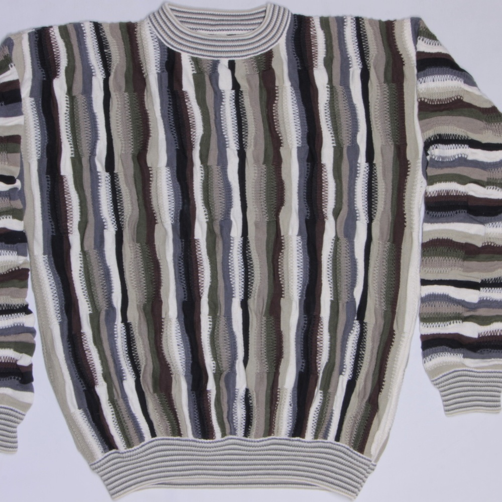 Protégé Cosby Knit Hip Hop Coogi Style Sweater